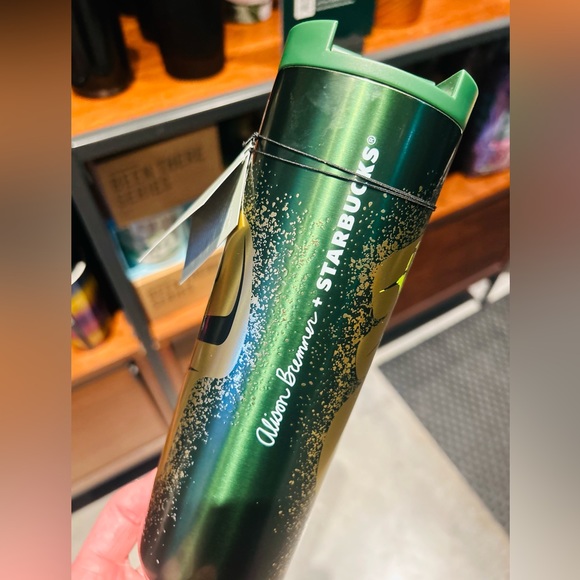 Starbucks Artist Alison Bremmer Abstract Tumbler Stainless Steel Hot Cup New - Picture 8 of 15
